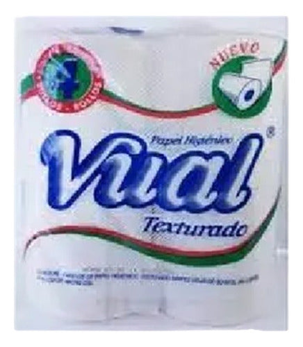 Pack Papel Higiénico Vual Texturado 4x30m - X12u - Dh Tienda 0