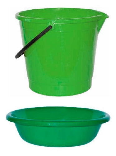 Colombraro Bucket + Washbasin Set (12L + 7L) 0