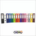 Pack of 20 Wide Spine A4 Lever Arch Files in 16 Classic Colors of Your Choice by The Pel 4