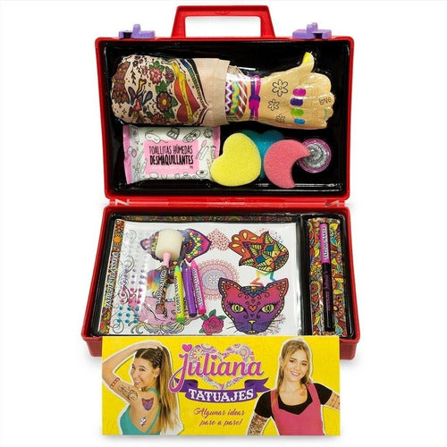 Juliana Doll Tattoo Suitcase with Original TV Accessories 2