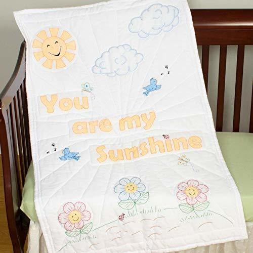 Jack Dempsey Needle Art You Are My Sunshine Baby Quilt 1