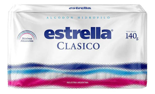 Estrella Baby Combo Óleo Calcáreo 500 Ml + Algodón Estrella 2