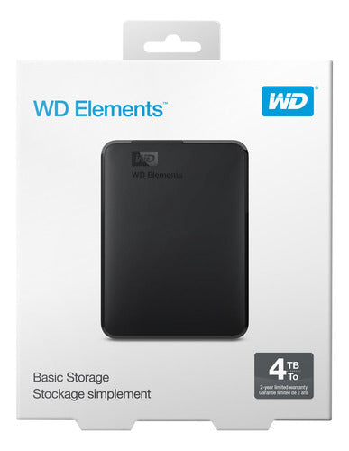 Western Digital Disco Externo 4tb Element Usb 3.0 Tranza 0