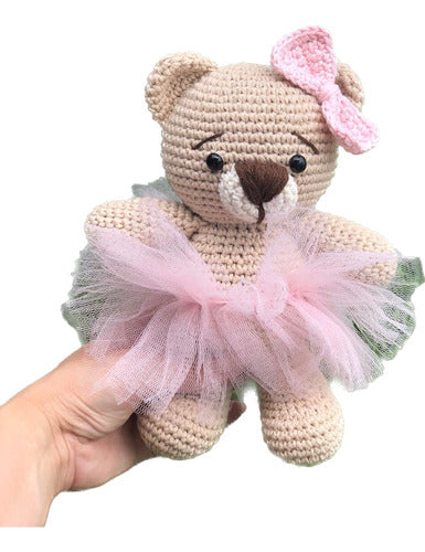 Rocio de Abril Oso Osa Amigurumi Tejido Muñeco De Apego Bebé Niño 0