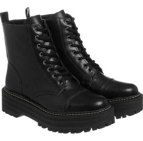 Amorelle Bota Femenina Tractorada Plataforma Lumiss Colores 1