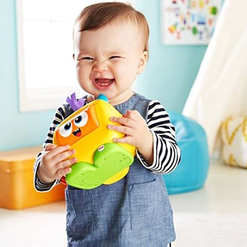 Fisher-Price Early Stimulation Baby Plush Monster with Sounds 5