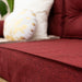 Complete Chenille Divan Kit: 3 Cushions + 2 Bolsters + Fitted Sheet 4