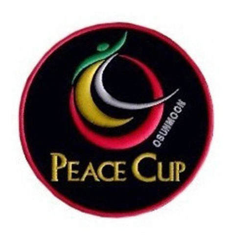 Be Custom Parche Aplique Bordado Peace Cup Sun Moon 0