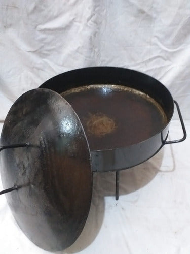 Disco Arado Paellera Olla  Cocinar  50 Cm Con Tapa 4