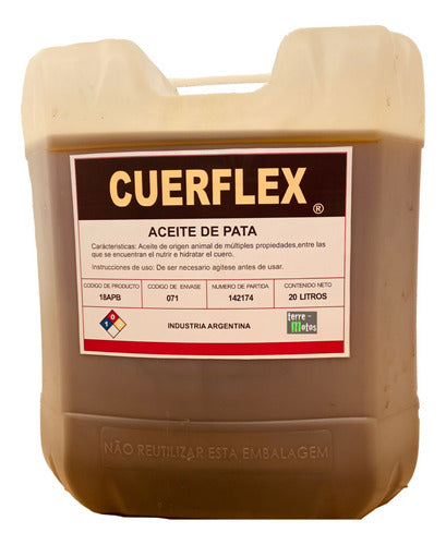 Aceite De Pata Grasa Para Montura Premium 100% Puro 20l 0