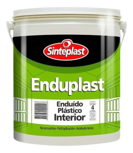 Sinteplast Enduplast Enduido Plástico Interior 10 Lts 0