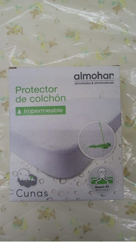 Almohar Cubrecolchon 100x70 Impermeable Pvc Y Toalla Para Practicuna 2