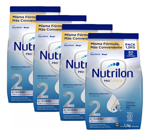 Nutrilon Profutura 2 Pack 4 Pouch 1.2kg Powder Milk 0