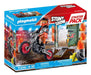 Playmobil Stuntshow Moto With Fire Wall Starter Pack 0