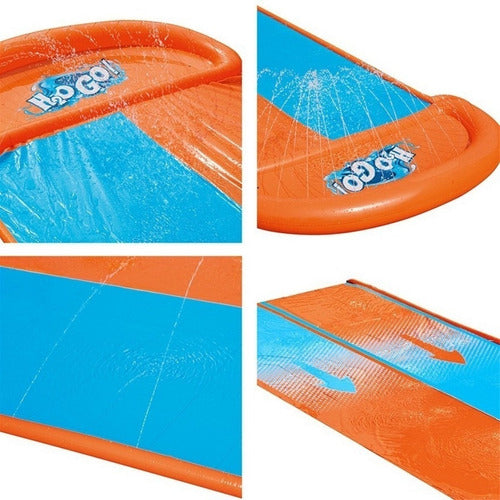 Bestway Double Slip Water Slide Track - Tun 0