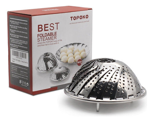 Topoko 100% Stainless Steel Vegetable Steamer 0