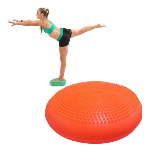 FDN Disco Bosu Base Equilibrio Balance Propiocepcion 1