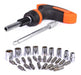 Thunderfall T-Handle Screwdriver Set with 32 Pieces - 29 Bits 0