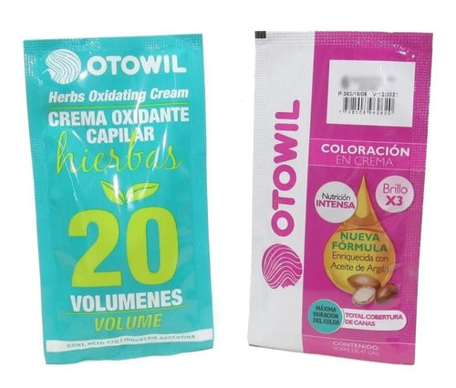 Otowil Tintura 0.20 Violeta Americano + Oxidante 20vol 0