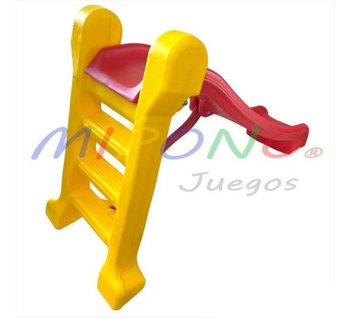 Kids Red Slide - Reinforced Folding Plastic Slide Mipong C 5