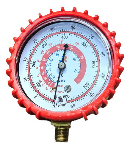 JR High Pressure Refrigeration Manometer for R600A / R290 / R410A 0