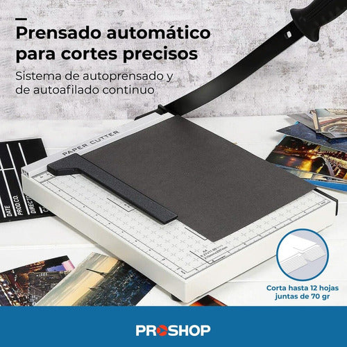 Cizalla Guillotina Palanca Corta Papel Trimmer A4 32cm 2019 2