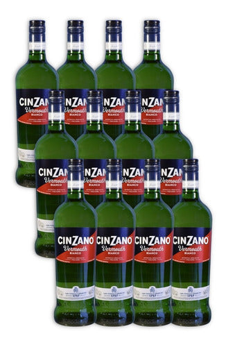 Cinzano Bianco Aperitivo Vermouth X12u 1000ml 0