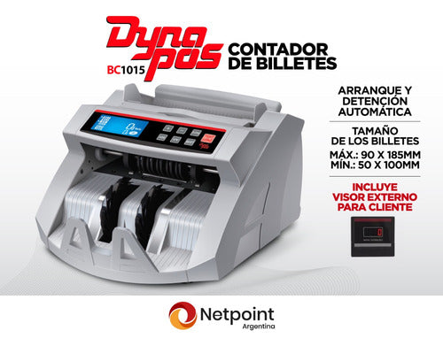 Dynapos Official Bill Counter BC1015 - Fake Bill Detector 2