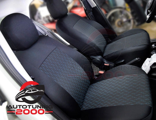 Car Seat Covers Fabric Autotuning2000 Matrix for Toyota Etios 1