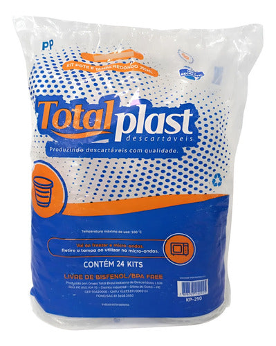 Totalplast Plastic Container 250ml - Pack of 72 Units 2