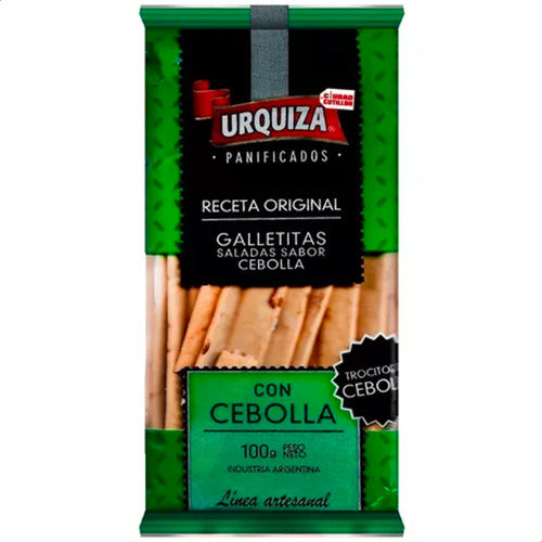 Urquiza Onion Flavor Savory Crackers Box - Best Price 1