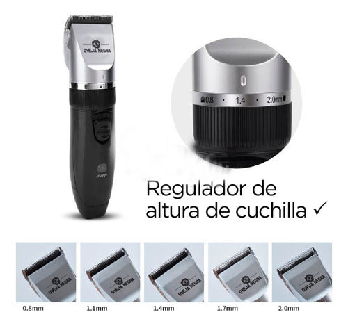 Oveja Negra® Canine Clipper DC-3800 - Professional Pet Grooming - Powerful & Durable Motor 5