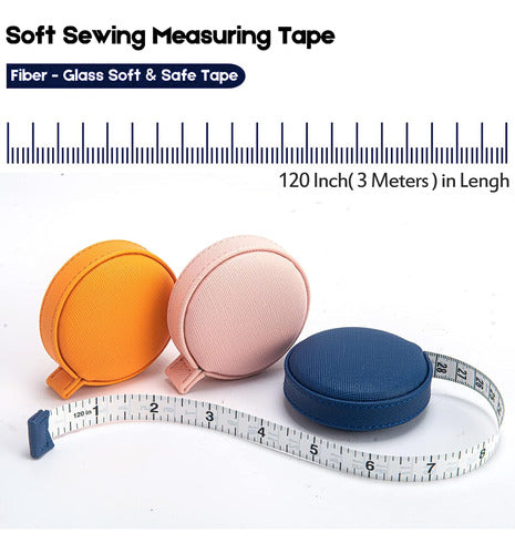 LL LIANG LI 3 Meter Double-Sided Measuring Tape for Body Measurements 1