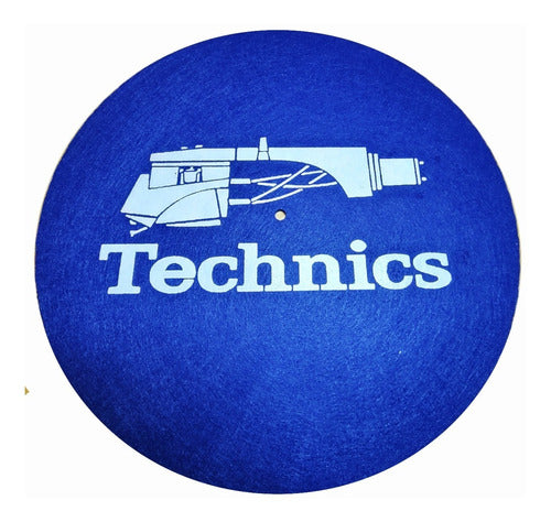 Slipmat Paño Suave Serigrafiado Profesional Techni Blue S013 0