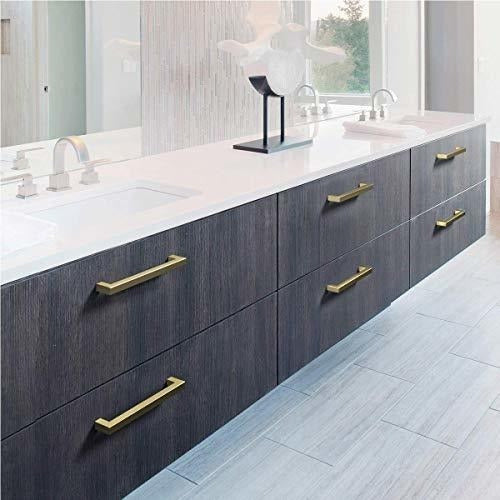 15 Metal Drawer Pulls T Bar Cabinet Handles: 160mm 1