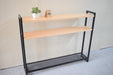 Dragodisegno Nordic Industrial Entryway Dresser 100x20x90 cm 2