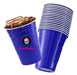 300 Blue Imported American Plastic Cups 400 ml 4