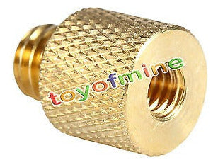 Brass Reducer Tripod Adapter 3/8" Female to 1/4" Male 5