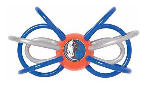 Bebe Fanatico Dallas Mavericks Winkel Rattle Y Teether Ofi 0