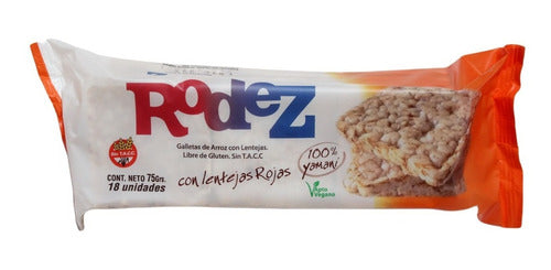 Rodez Rice Cakes with Legume Mix Gluten-Free X12 1