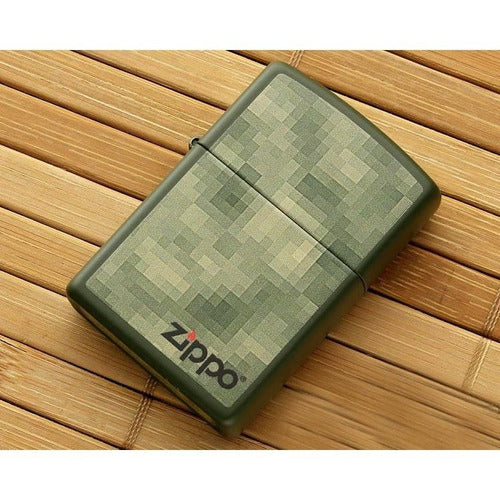 Zippo Original Unfocus Lighter Model 28036 Warranty 1