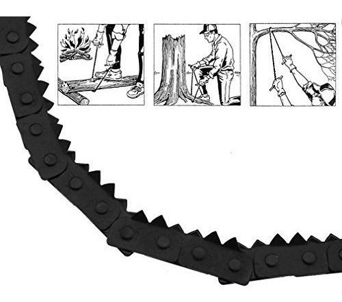 Bolsillo Motosierra Mano Sierra De Cadena De Supervivencia P 1