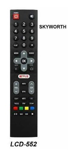 Replacement Remote Control for Skyworth 552 Smart TV LCD LED 1