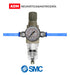 SMC 1/2 Air Filter Regulator + Bracket and Manometer 1