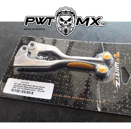 Wirtz Brake Clutch Lever Suzuki DRZ 250 01-07 / 125 03-09 1