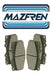 Mazfren Competition Brake Pads for Renault Clio Sandero 1