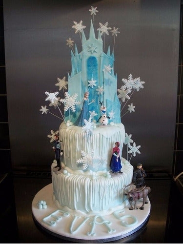 Delicias Lourdes Tortas Castillo Frozen Anna Elsa Olaf Pedidos Express! 3