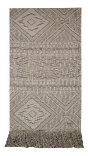 Huitrú Camino De Mesa De Chenille De 2m X 0,38 Cm Bombay 0