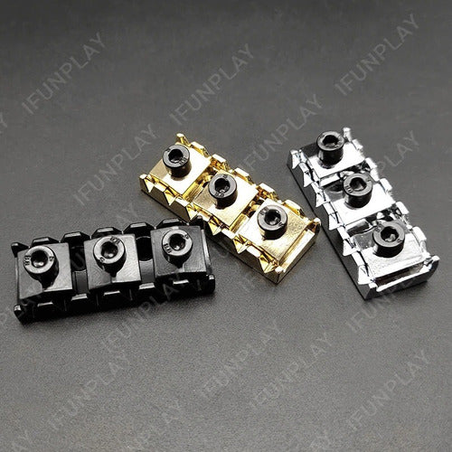 Locknut Pestana Trava Corda 43mm Preto Prata Gold Floyd Rose 1