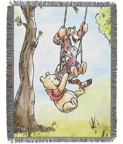 Northwest Winnie The Pooh Manta De Tapiz Tejido, 48  X 60 , 0